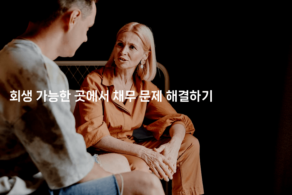 회생 가능한 곳에서 채무 문제 해결하기-시네린