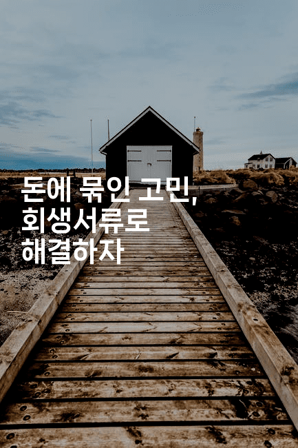 돈에 묶인 고민, 회생서류로 해결하자-시네린